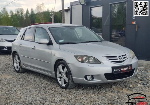 Mazda 3 cena 6900 przebieg: 194000, rok produkcji 2007 z Radzymin małe 529